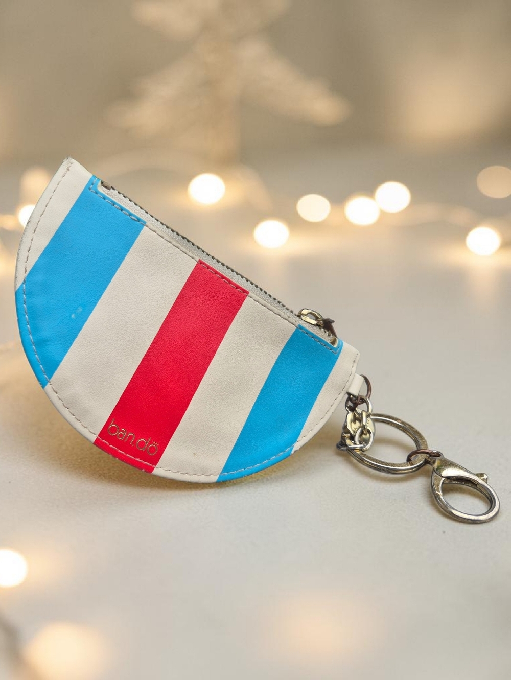 Ban.dō Leather Purse Bag Charm